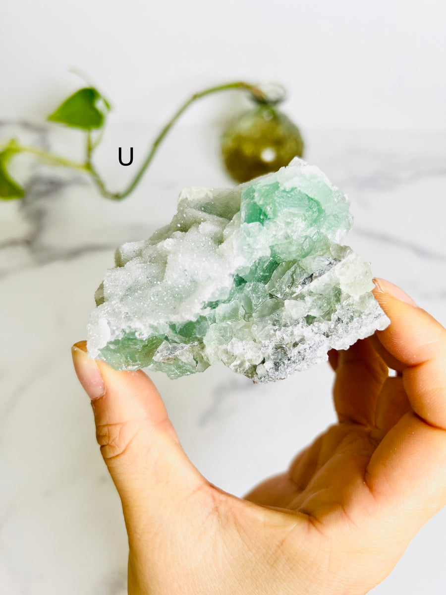 Sugar Fluorite Specimen