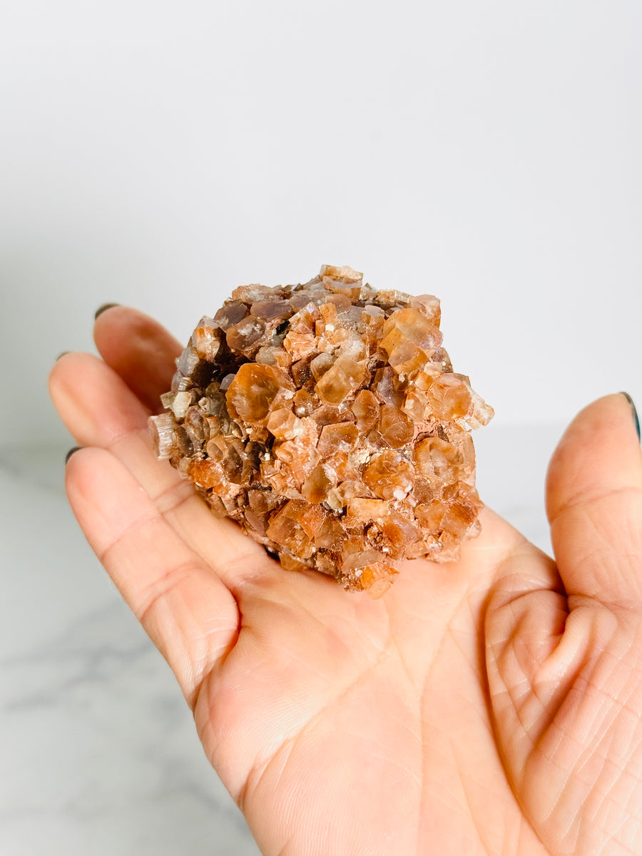 IMPERFECT Red Aragonite Cluster