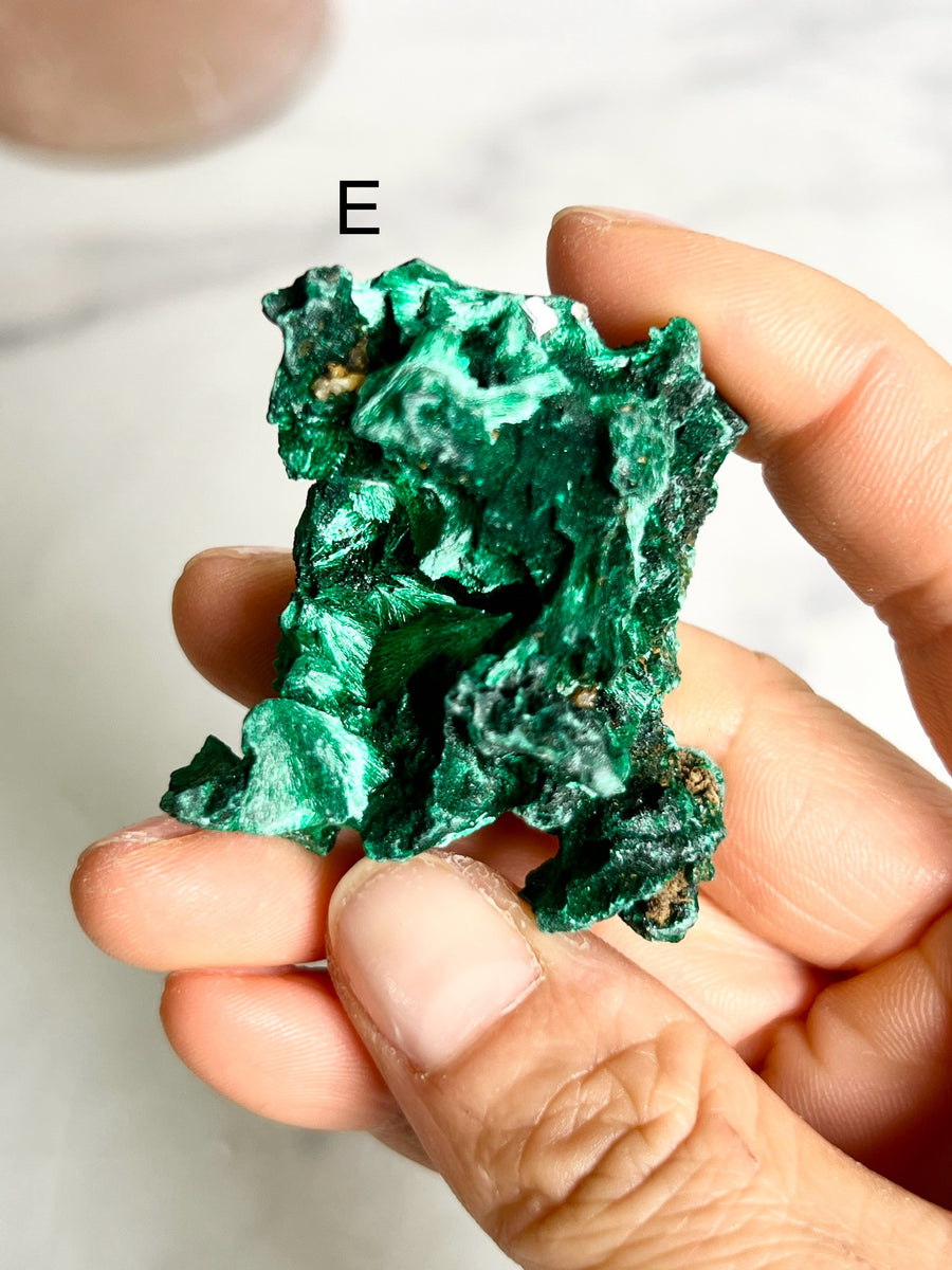 Velvet Malachite Cluster