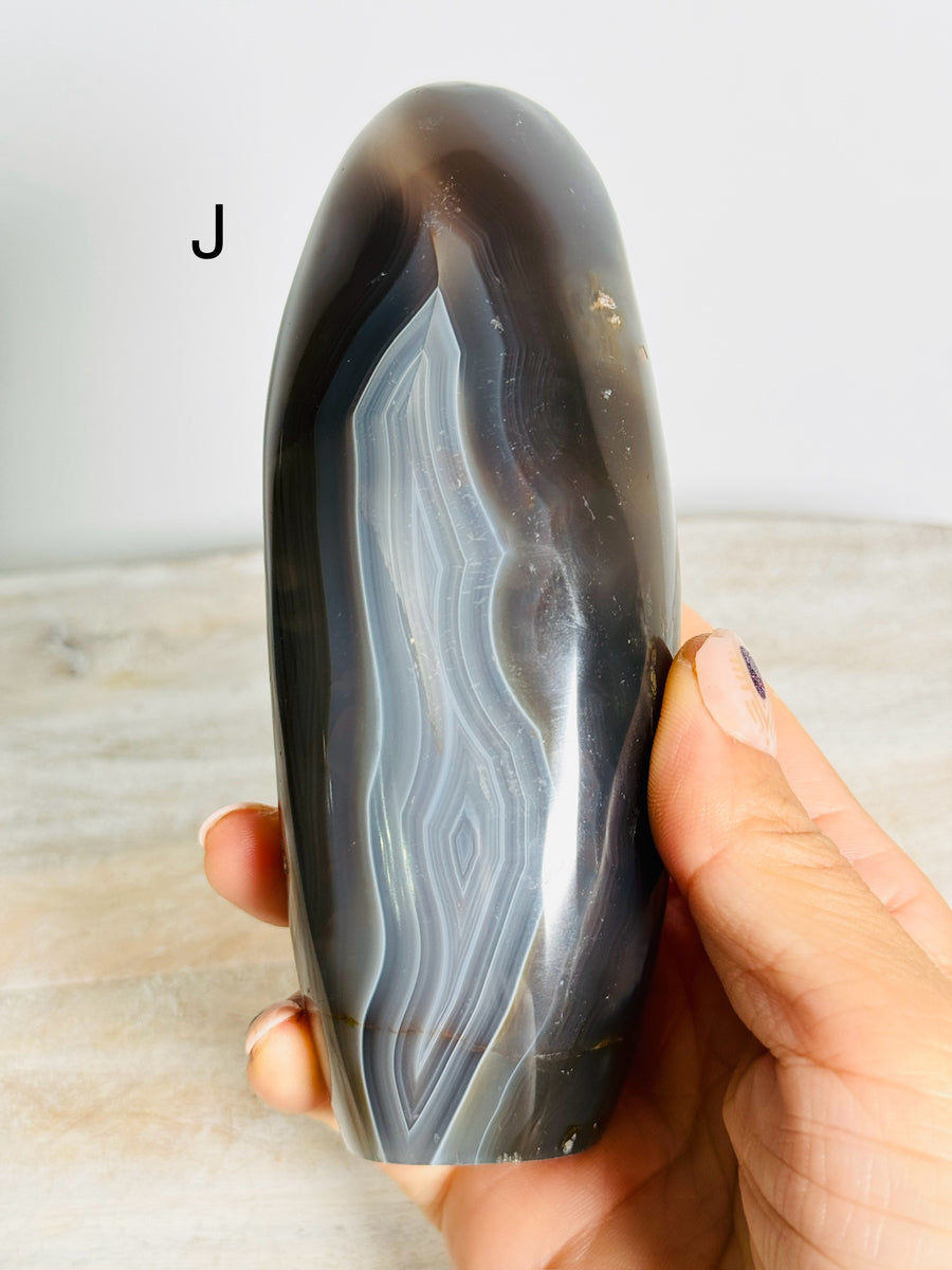 Orca Agate Freeform