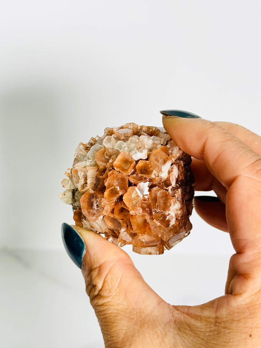 IMPERFECT Red Aragonite Cluster