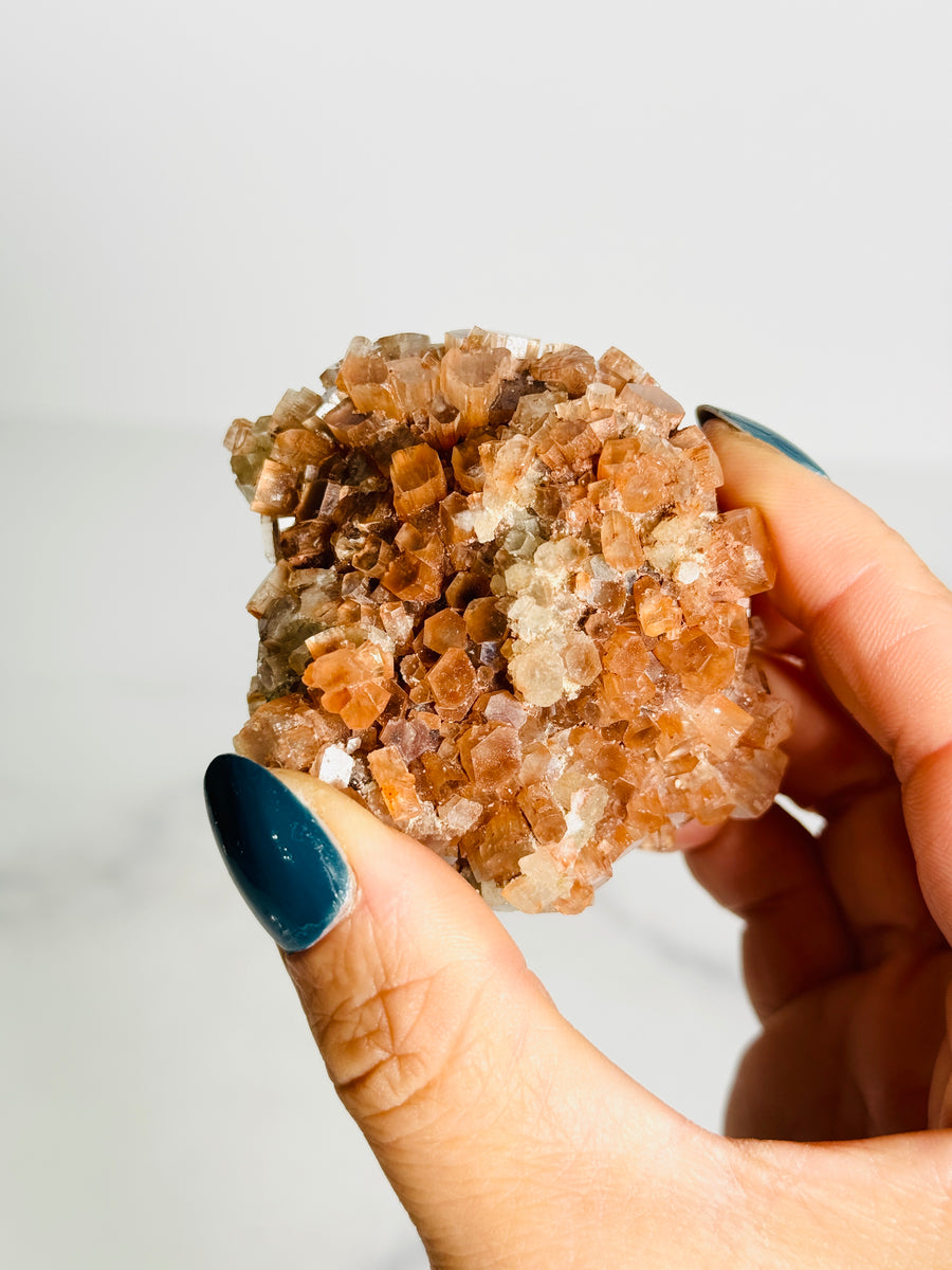 IMPERFECT Red Aragonite Cluster