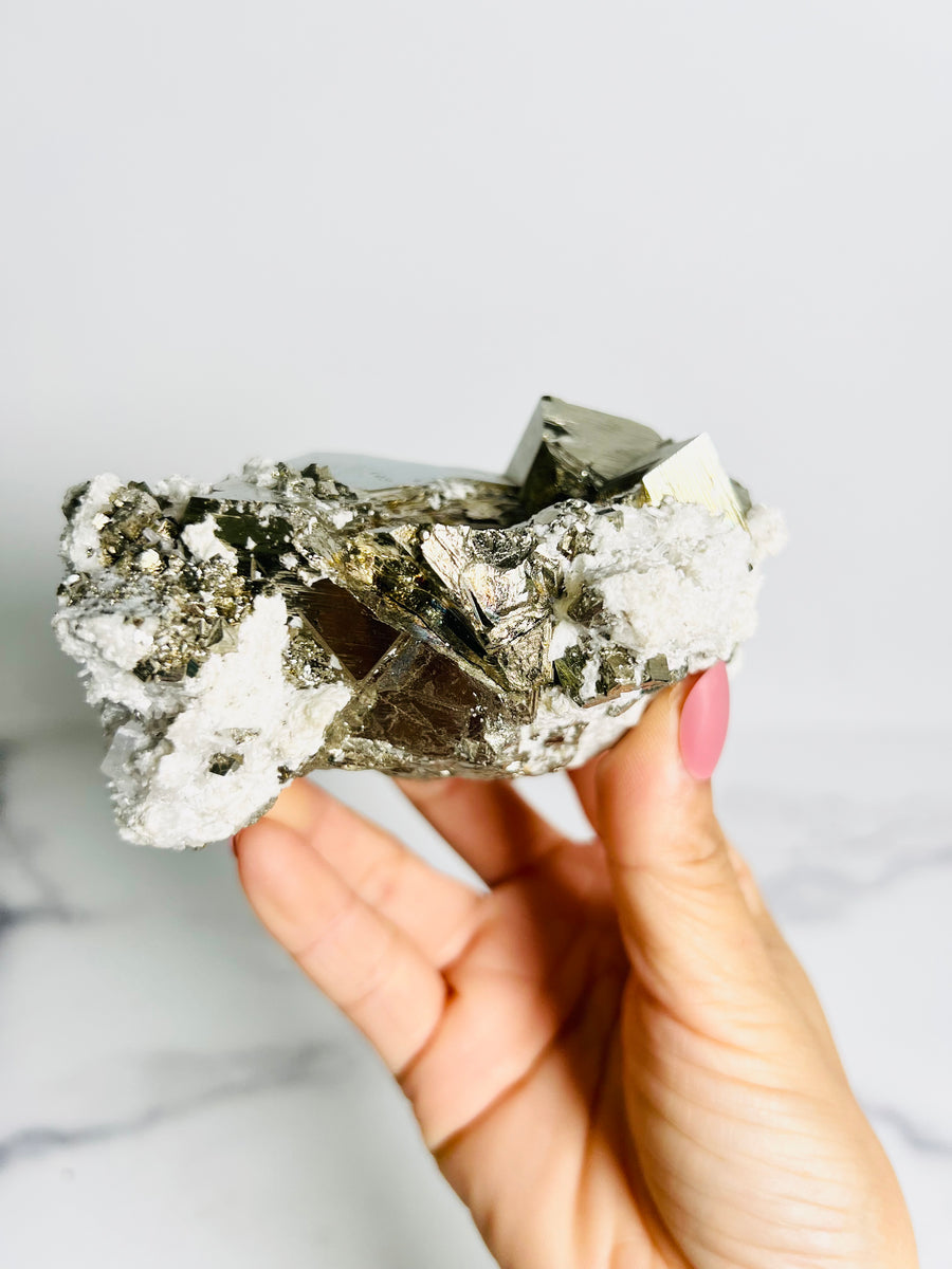 Cubic Pyrite Specimen