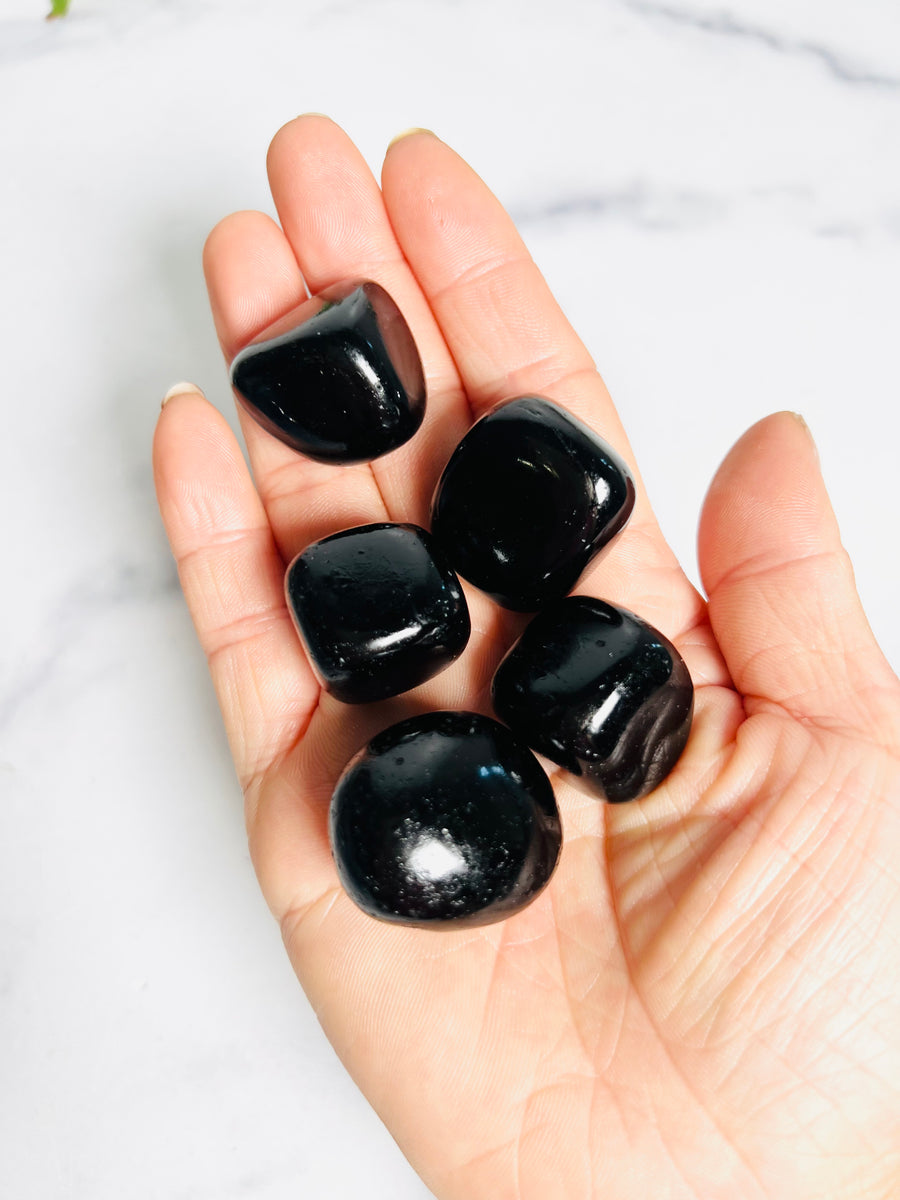 Black Obsidian Tumbled Stone