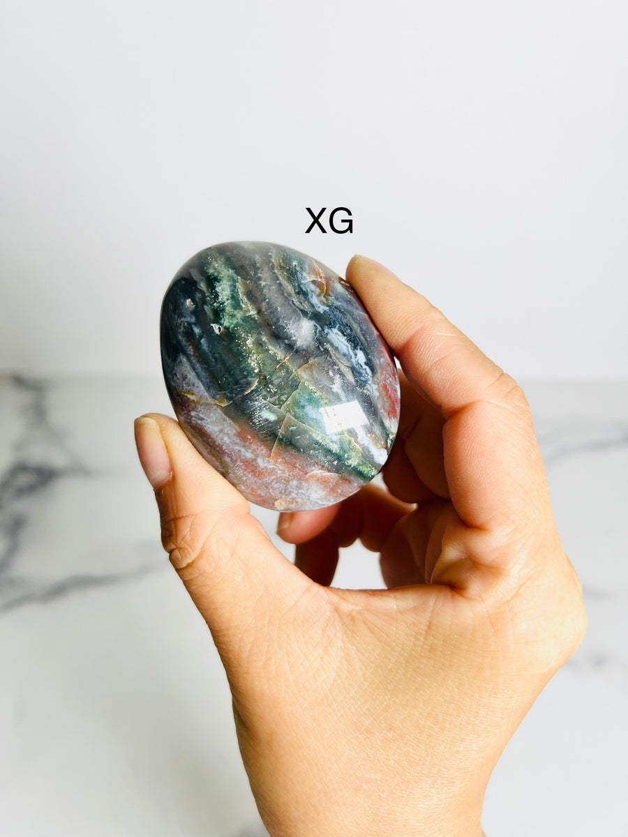 Ocean Jasper Palm Stone