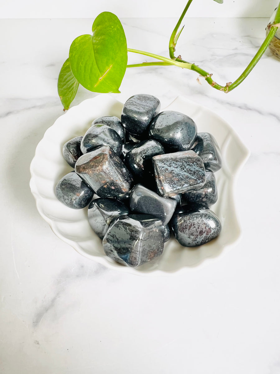 Hematite Tumbled Stone