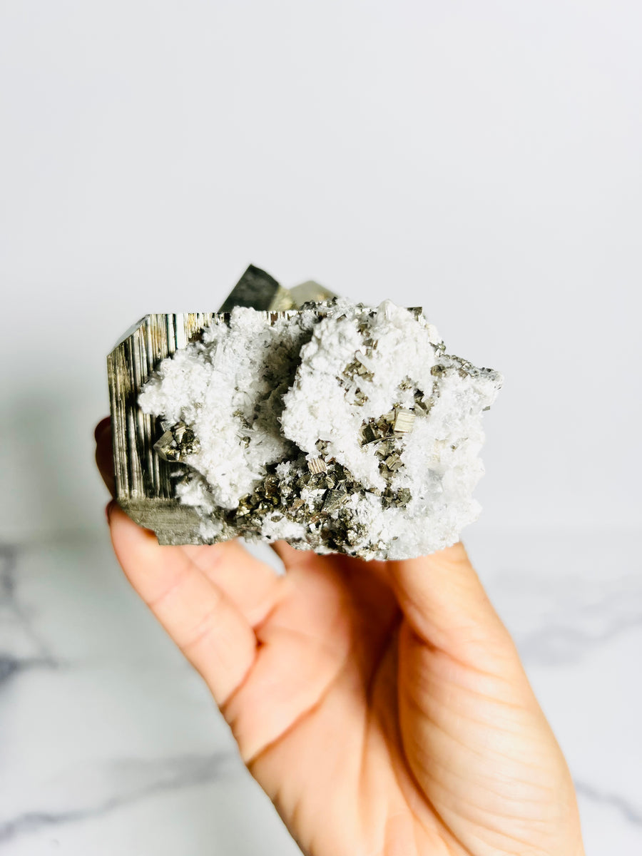 Cubic Pyrite Specimen