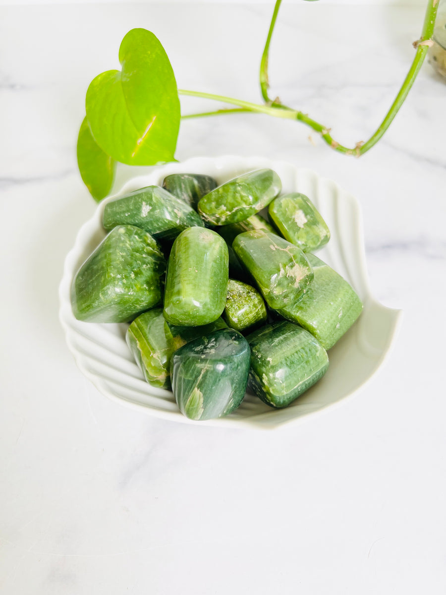 Tremolite Tumbled Stone