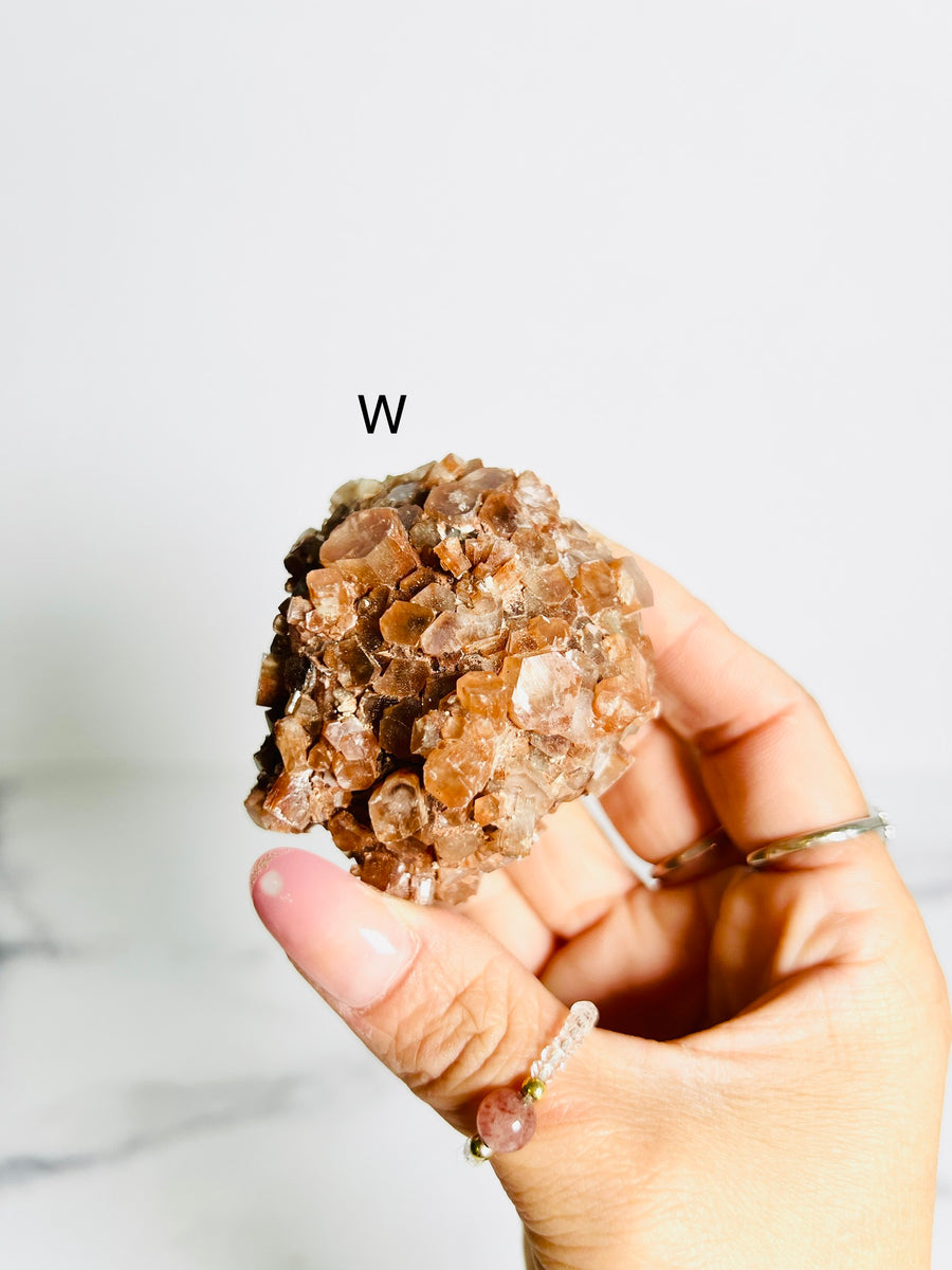 Red Aragonite Specimen