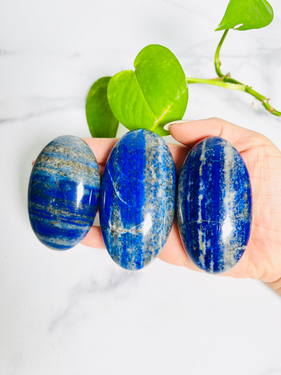 Lapis Lazuli Palm Stone