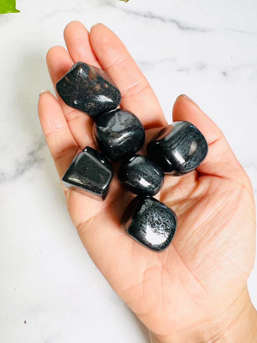 Hematite Tumbled Stone