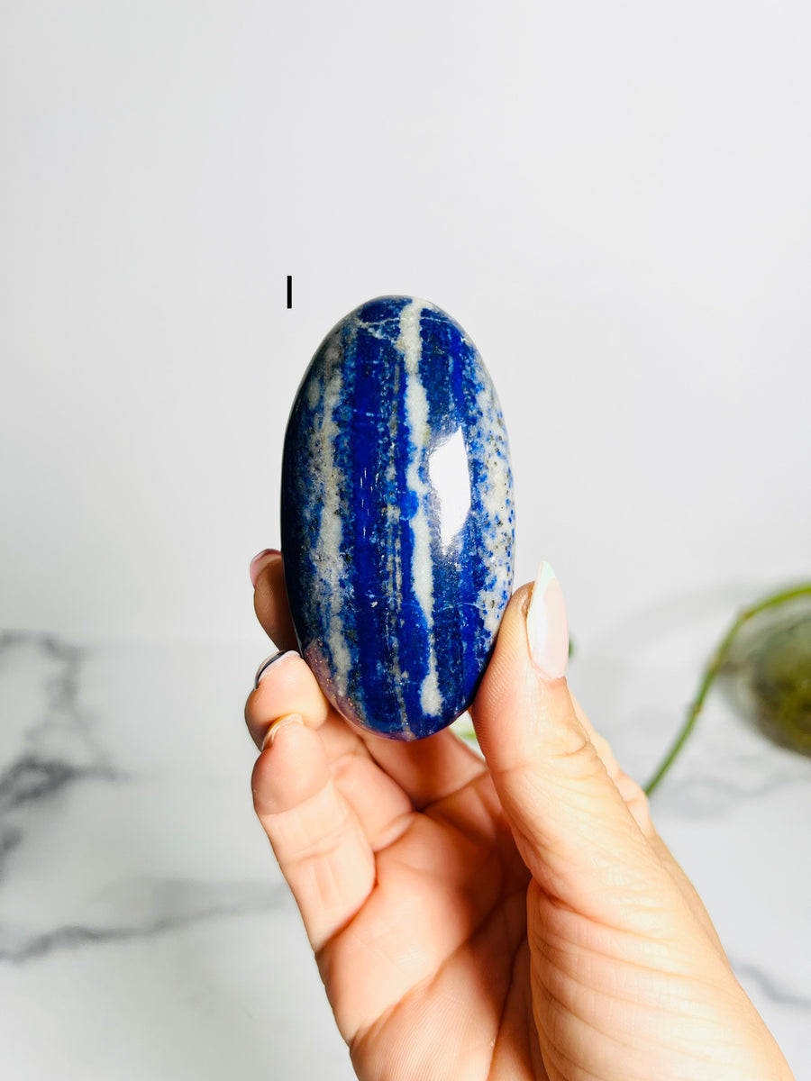 Lapis Lazuli Palm Stone