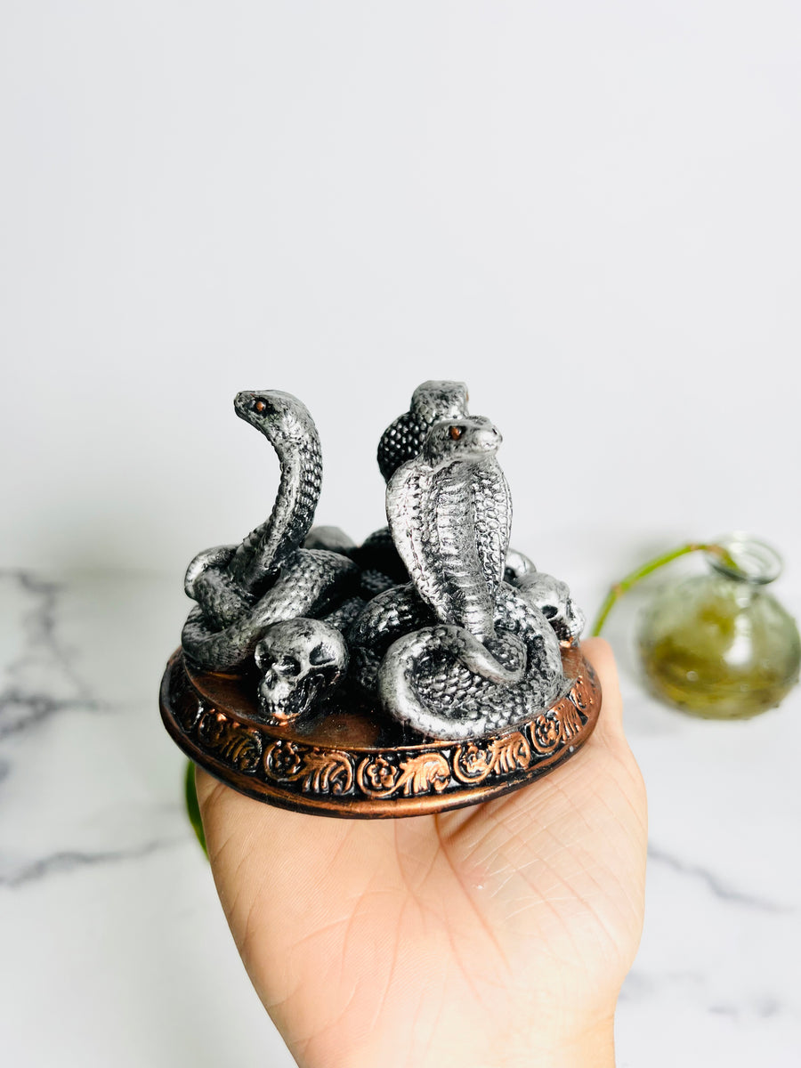 Snake & Skull Sphere Holder