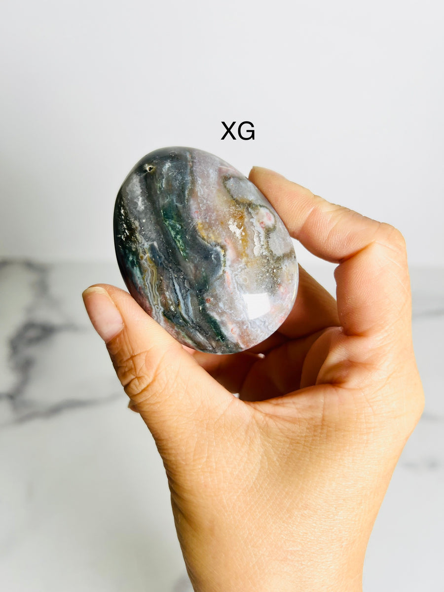 Ocean Jasper Palm Stone