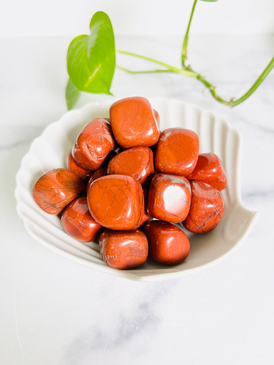 Red Jasper Tumbled Stone