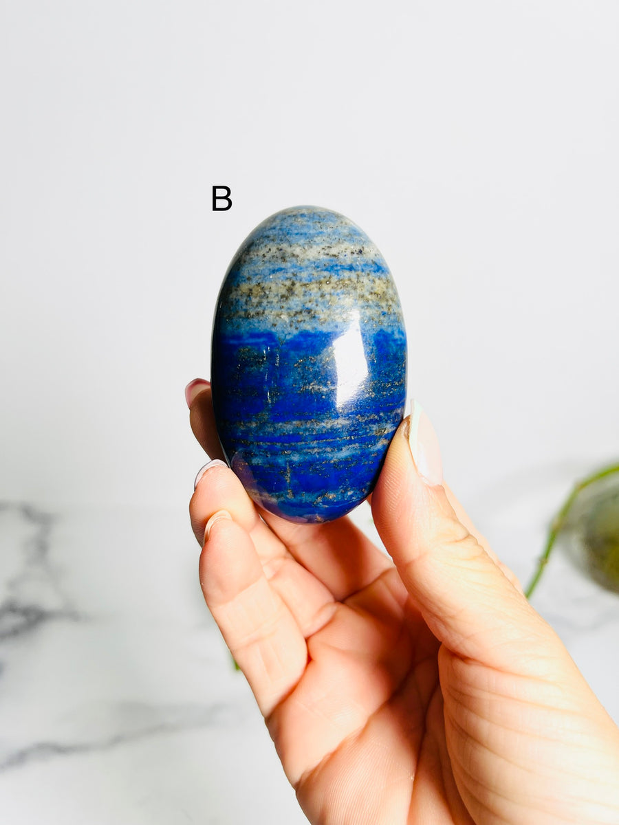 Lapis Lazuli Palm Stone