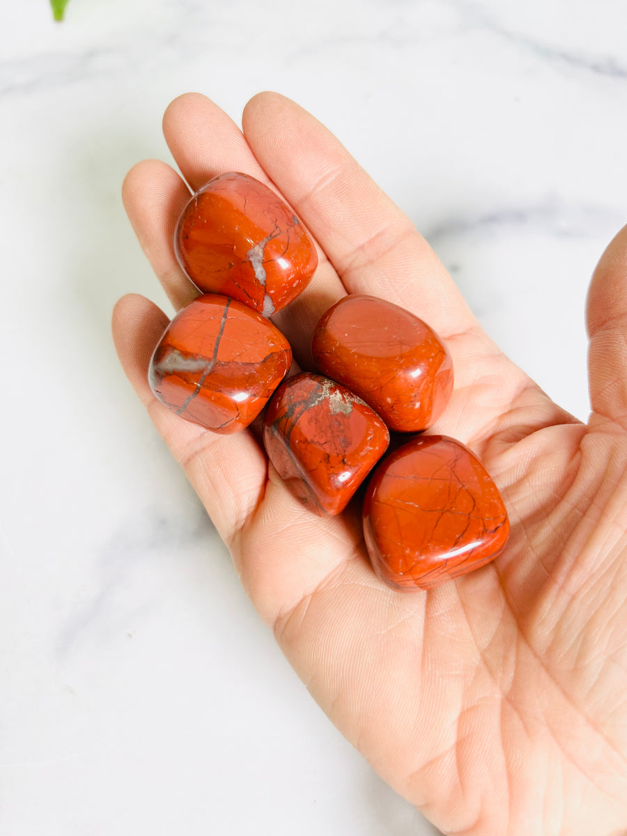 Red Jasper Tumbled Stone