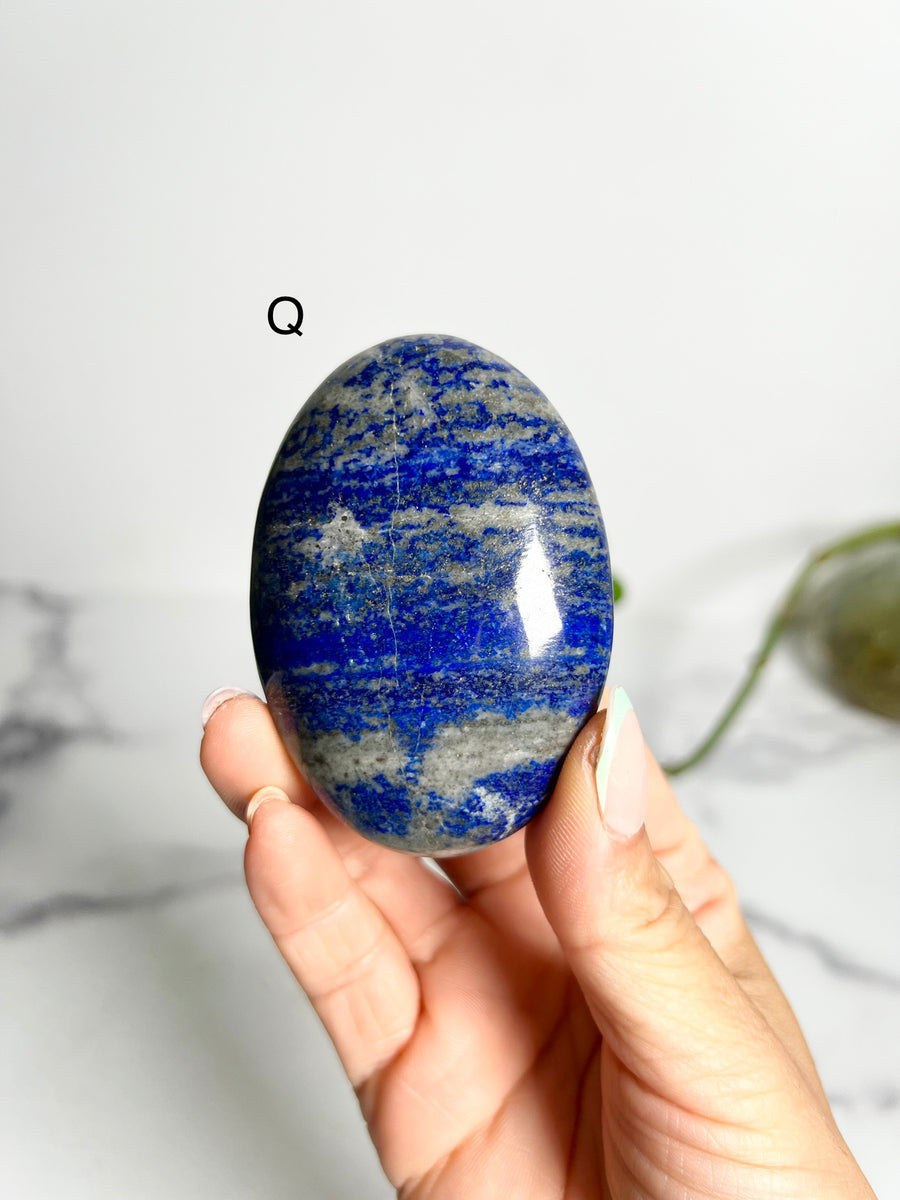 Lapis Lazuli Palm Stone