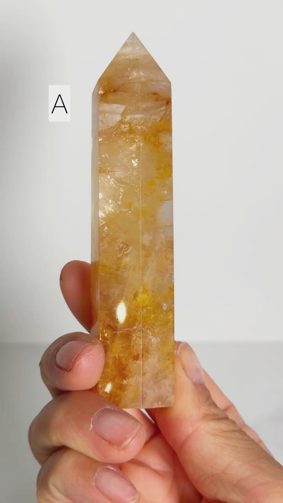 Golden Healer (Hematoid Quartz) Tower