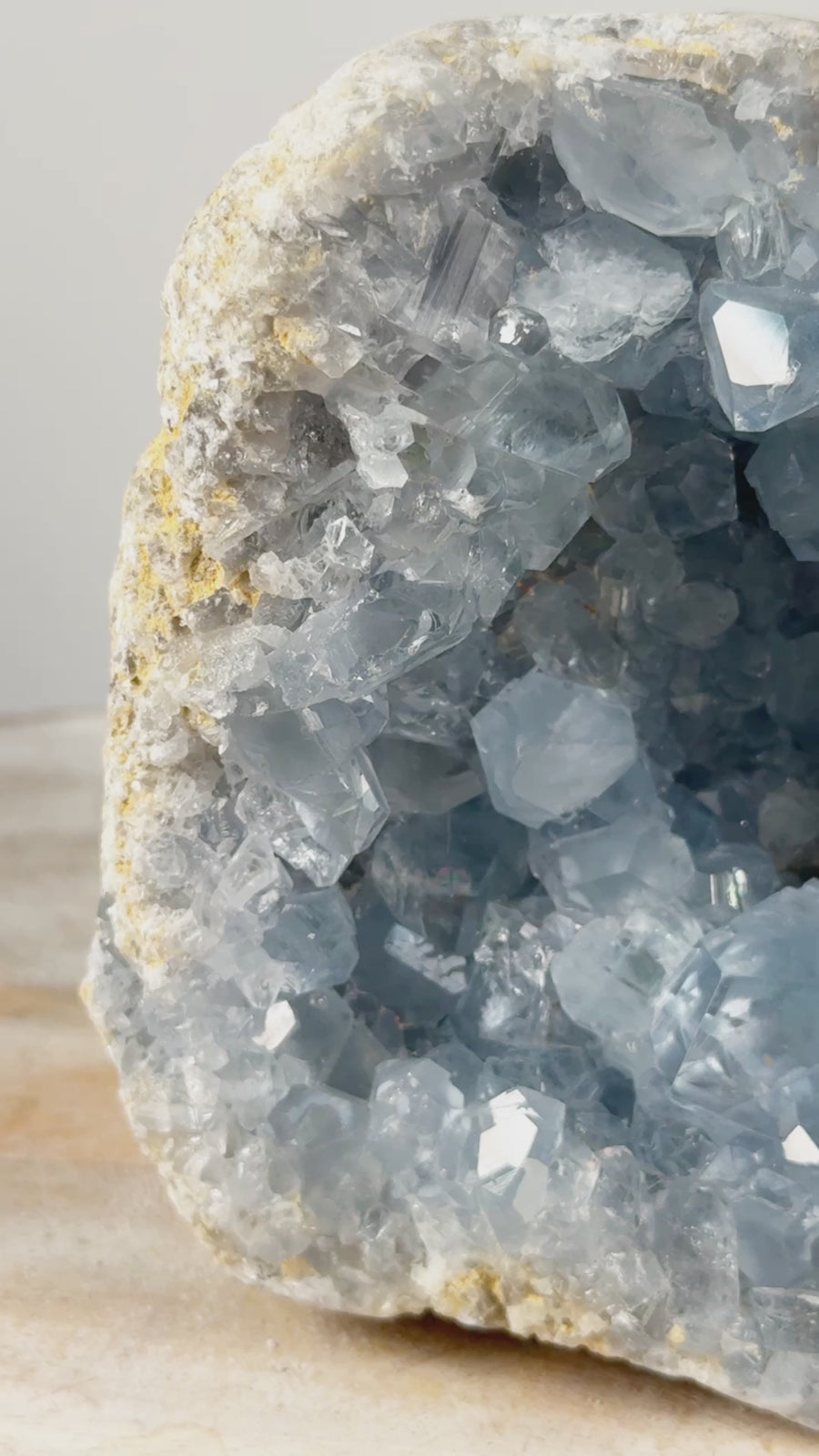 Celestite Cluster