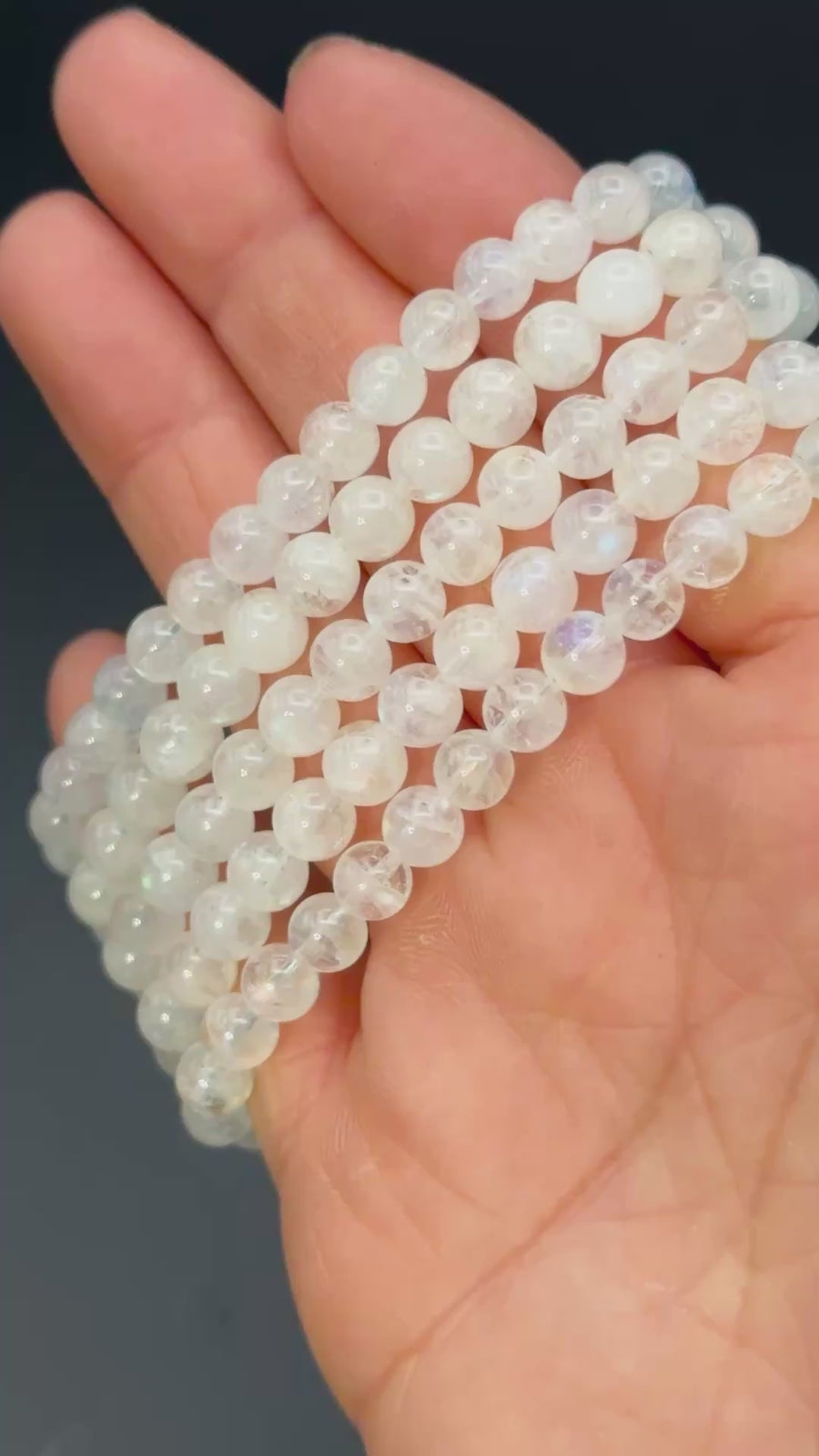 High Quality Rainbow Moonstone Bracelet