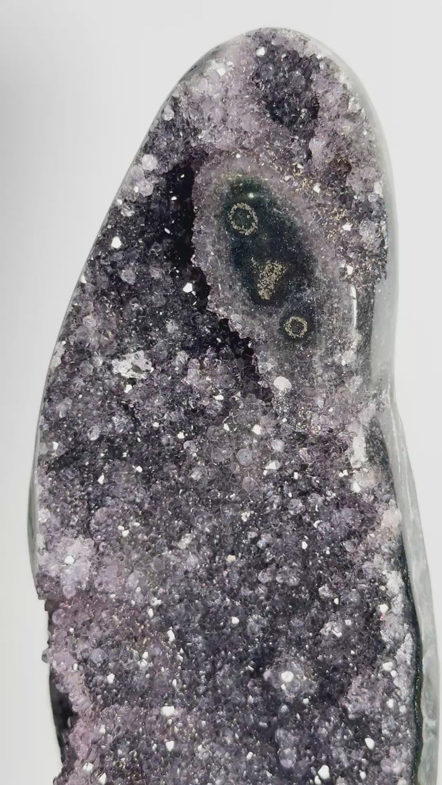 Statement Amethyst on Stand