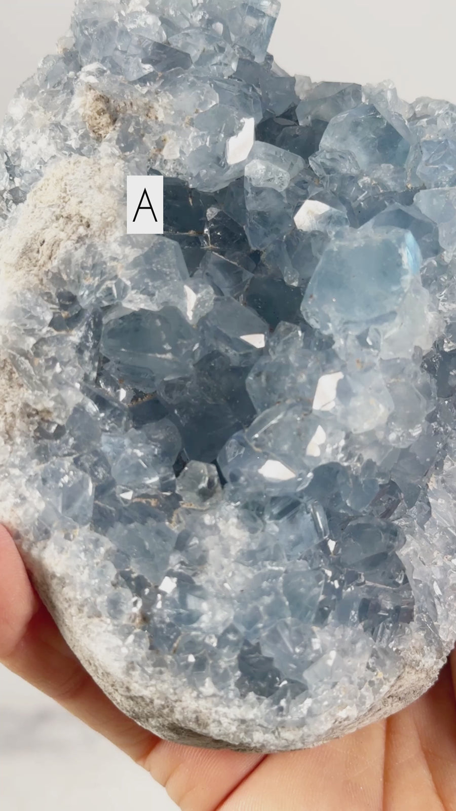 Celestite Cluster