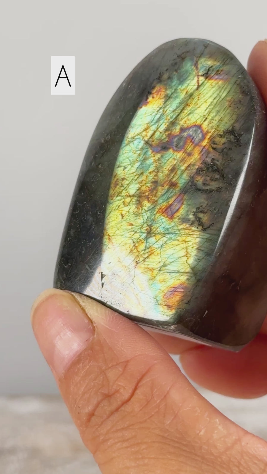 Small Rainbow Labradorite Freeform