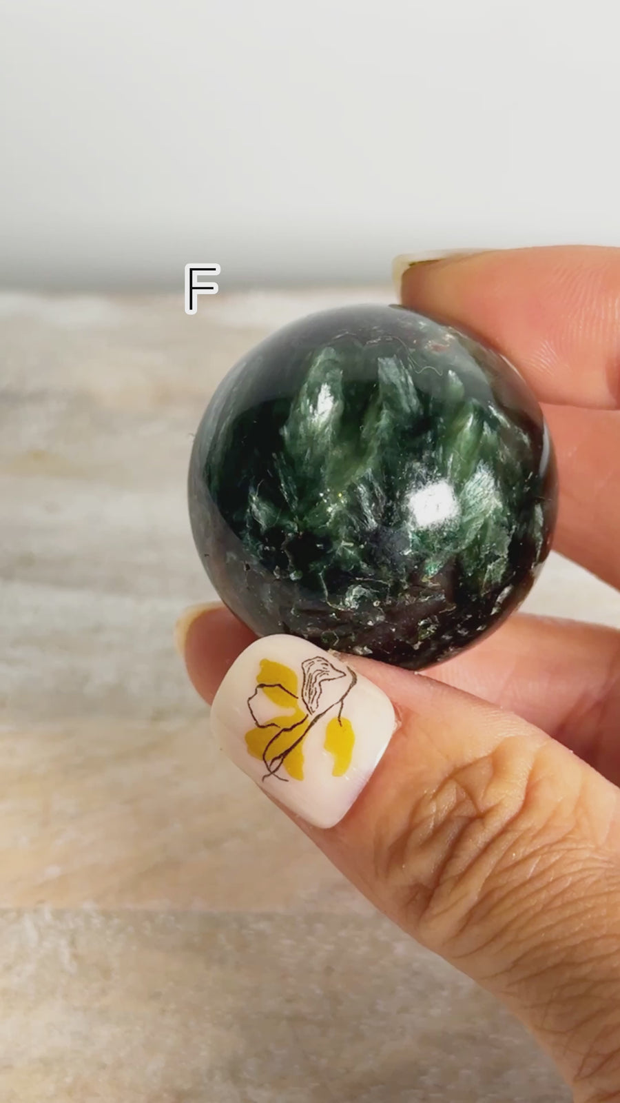 Seraphinite Sphere