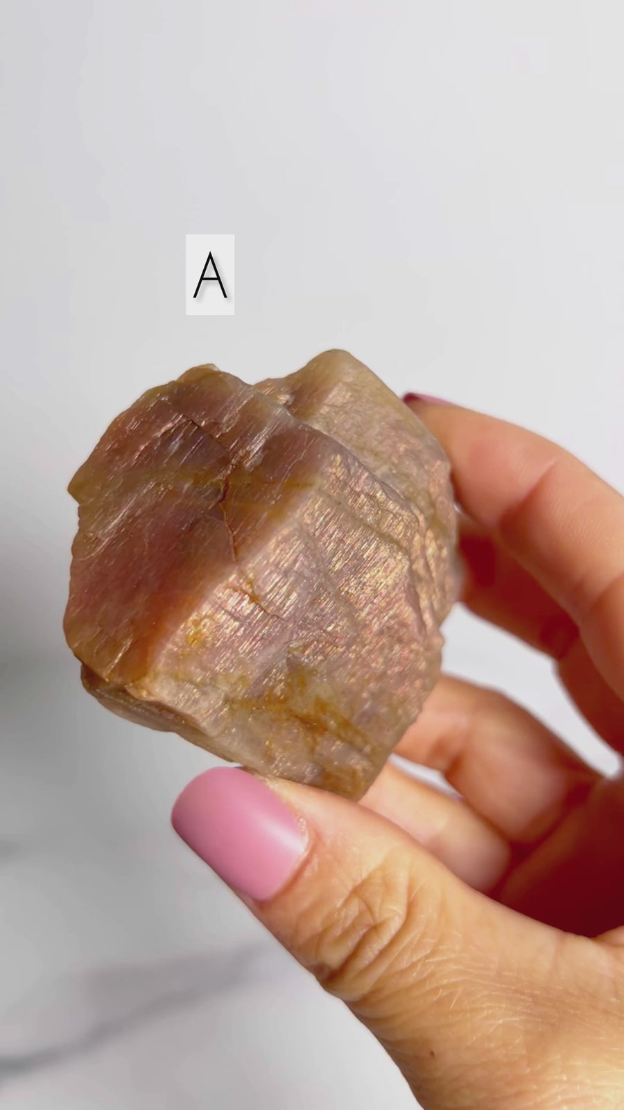 Lattice Sunstone Raw Stone