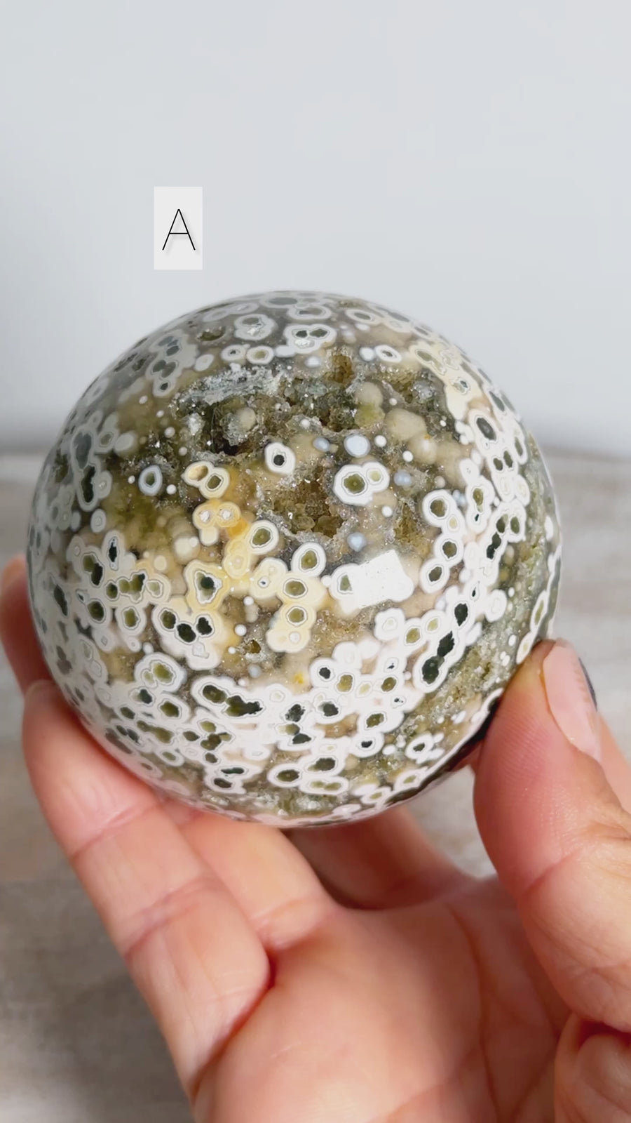 Ocean Jasper Sphere