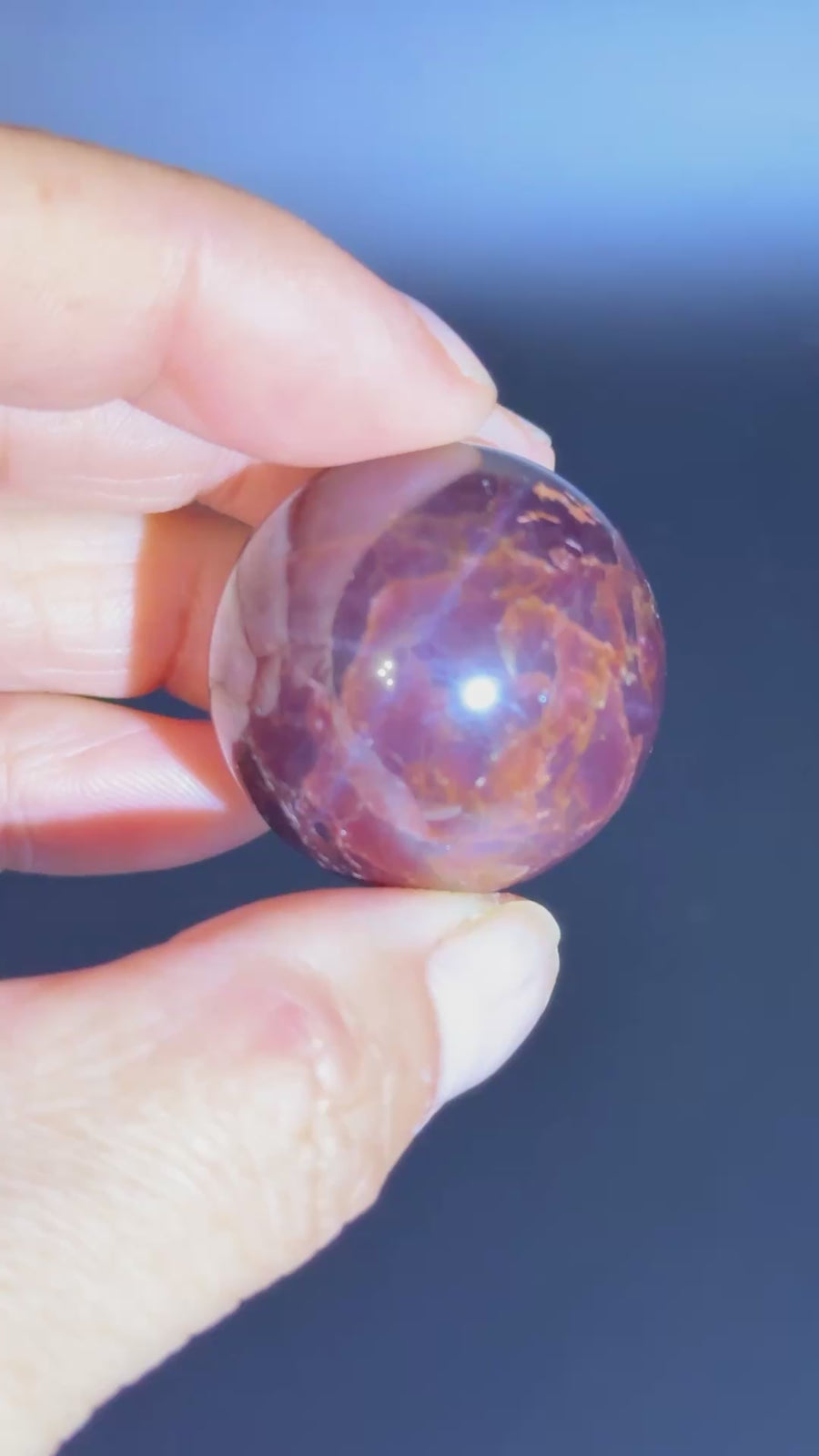 Star Garnet Sphere