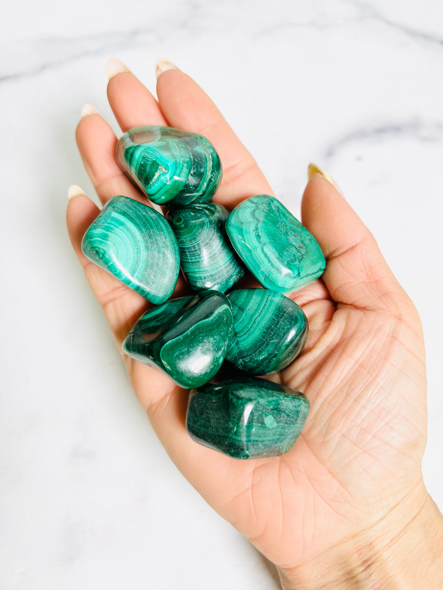 Malachite Tumbled Stone