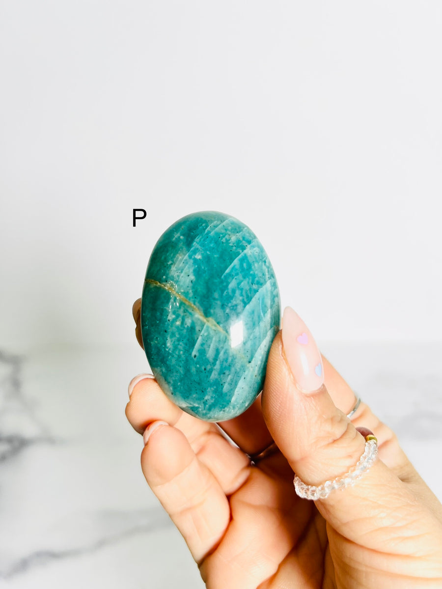 Amazonite Palm Stone