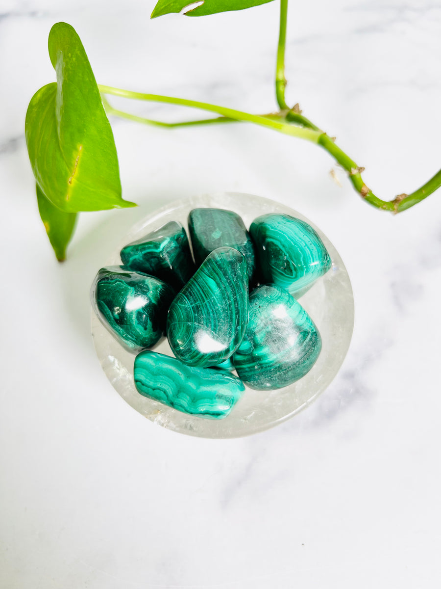 Malachite Tumbled Stone