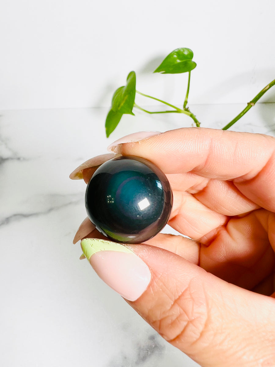 Rainbow Obsidian Small Sphere